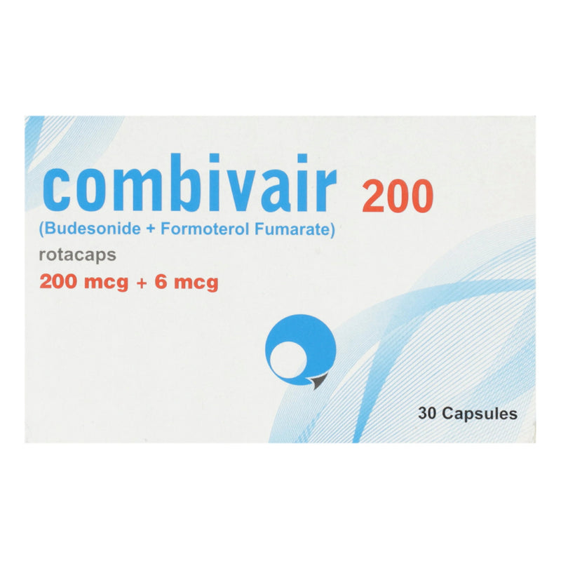 Combivair 200 Rotacap Cap 30's