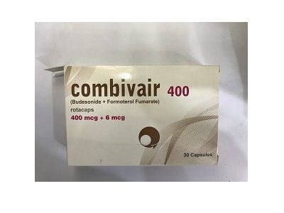 Combivair 400 Rotacap Cap 30's