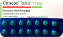 Concor Tab 10mg 14's