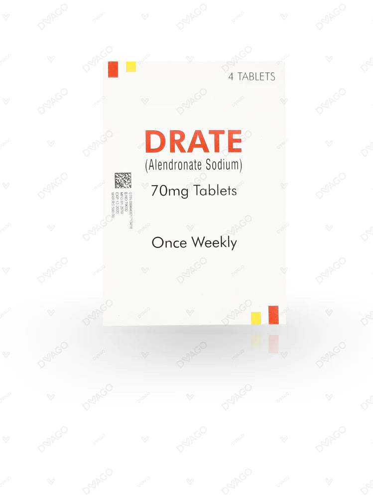 Drate Tab 70mg 4's