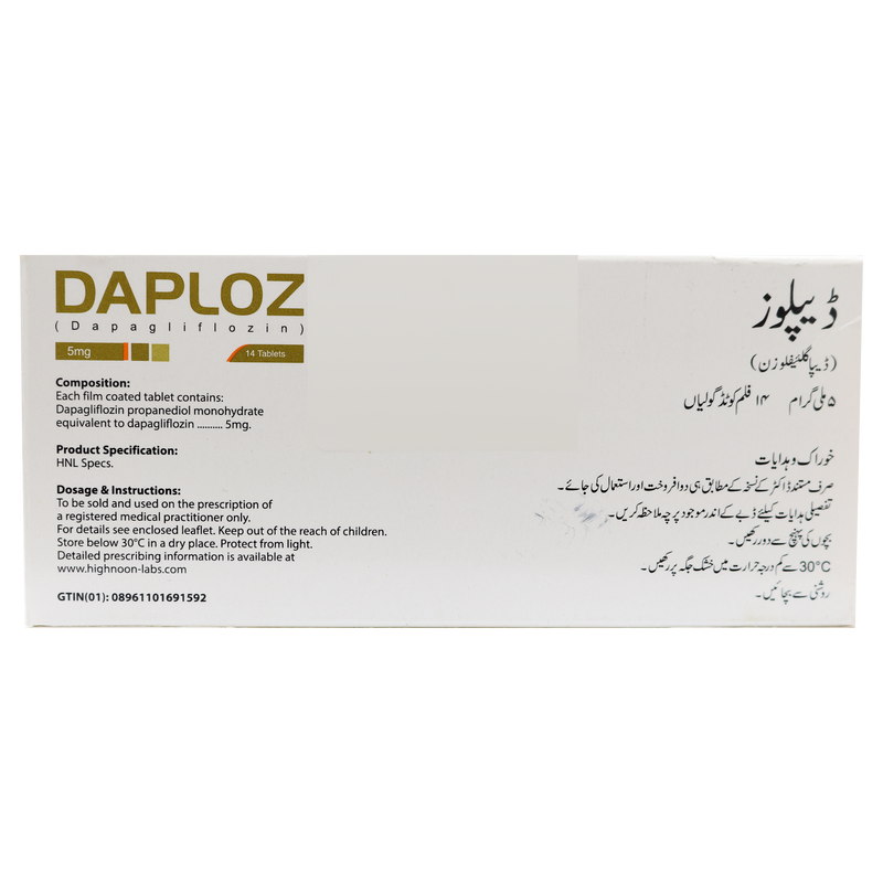 Daploz Tab 5mg 14's