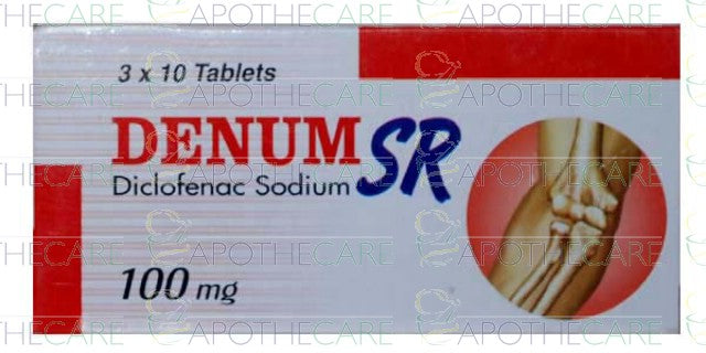 Denum S.R Tab 100mg 3x10's