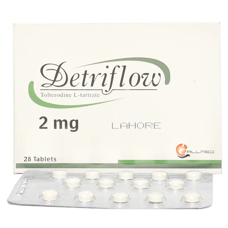 Detriflow Tab 2mg 28's