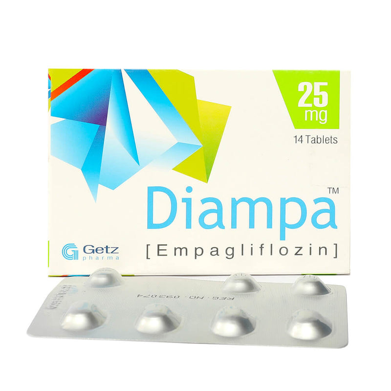 Diampa Tab 25mg 14's