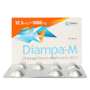 Diampa-M Tab 12.5mg/1000mg 14's