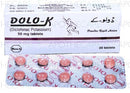 Dolo-K Tab 50mg 2x10's