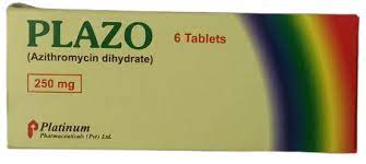 Plazo Tab 250mg 1x6's