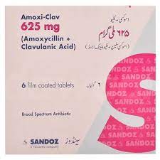 Amoxi-Clav Tab 625mg 6's