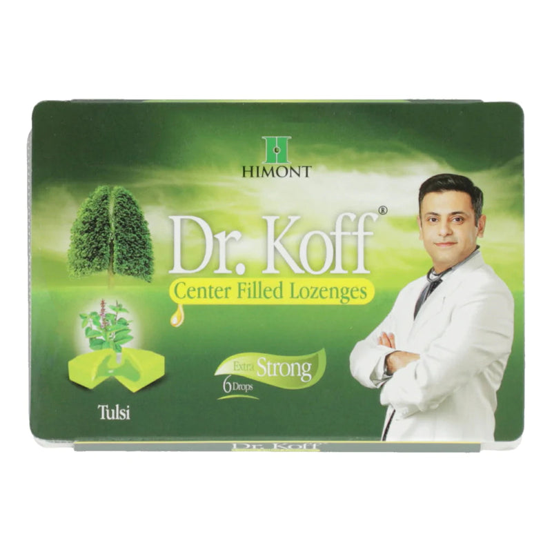 Dr Koff Tulsi Lozenges (Center Filled ) 10x6's