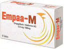 Empaa-M Tab 12.5mg/500mg 14's