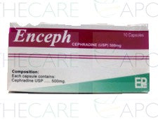 Enceph Cap 500mg 10's