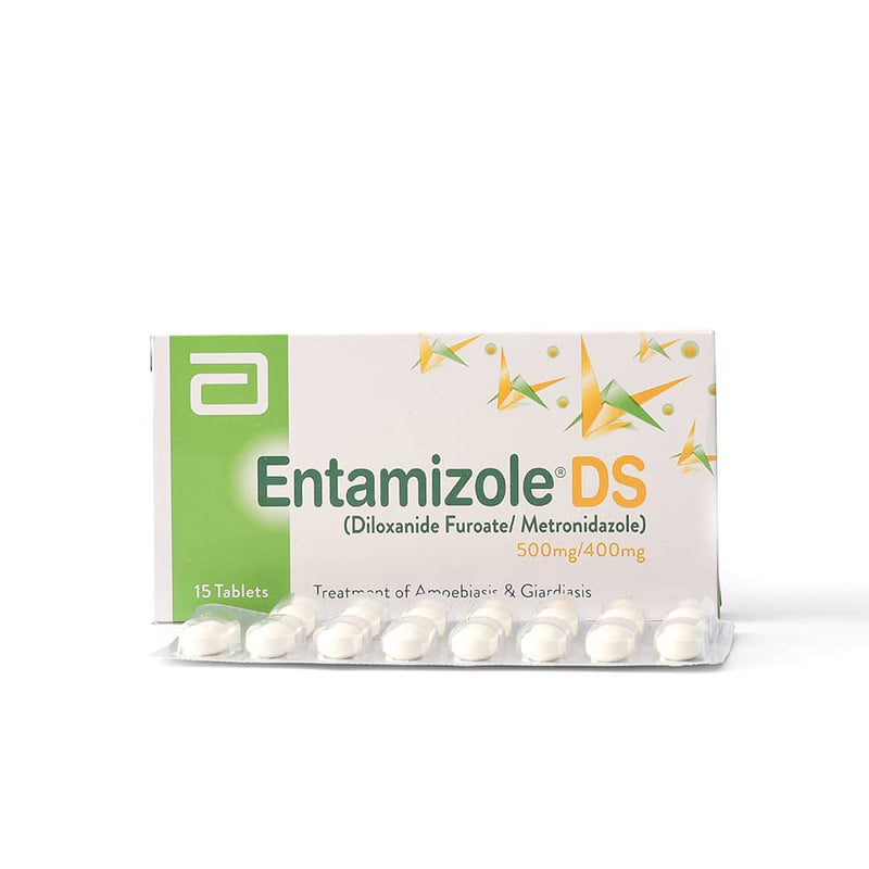 Entamizole DS Tab 500mg/400mg 15-s