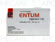 Entum Inj 80mg 6Ampx1ml