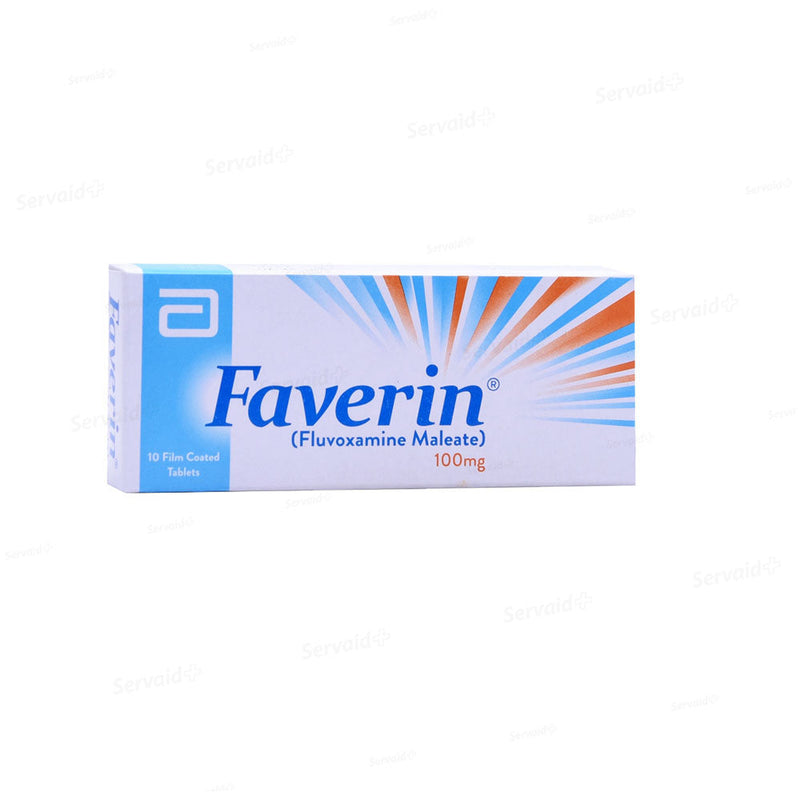 Faverin Tab 100mg 10's