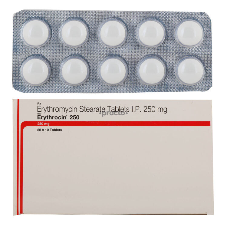 Erythrocin Tab 250mg 10's