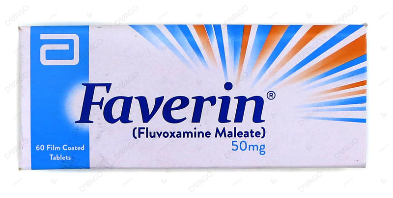 Faverin Tab 50mg 60's