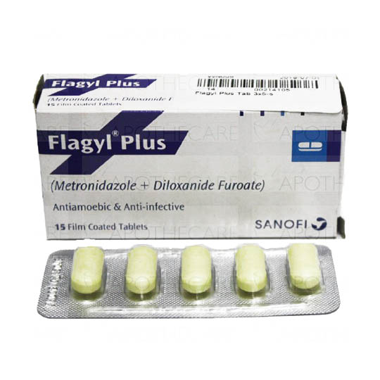 Flagyl Plus Tab 3x5's