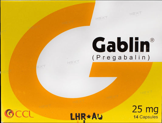 Gablin Cap 25mg 14's