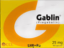 Gablin Cap 25mg 14's