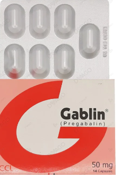 Gablin Cap 50mg 14's