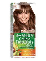 Garnier Color Natural Hair Color 6.34 Chocolate Brown 1's