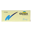 Glyset Tab 2mg 2x10's