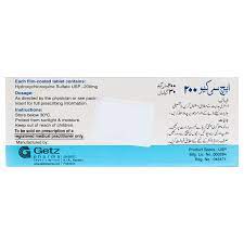 HCQ 200 Tab 200mg 30's