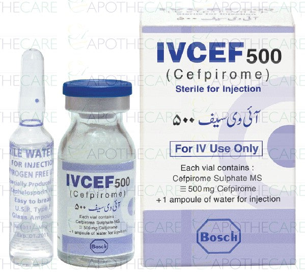 Ivcef Inj 500mg 1Vial – Ailaaj