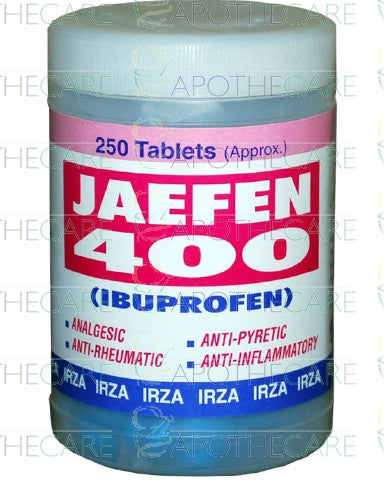 Jaefen Tab 400mg 1x250's