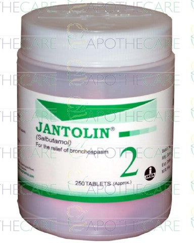 Jantolin Tab 2mg 1x250's