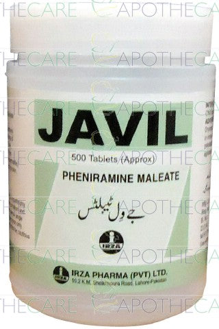 Javil Tab 25mg 1x500's