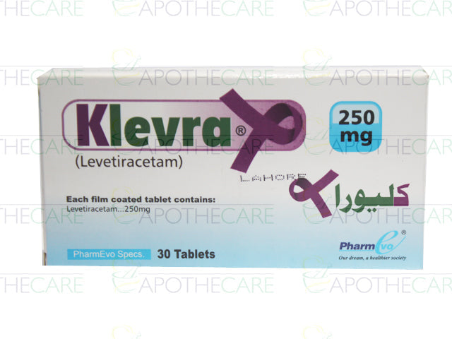 Klevra Tab 250mg 30's