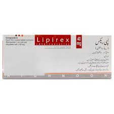 Lipirex Tab 40mg 10's