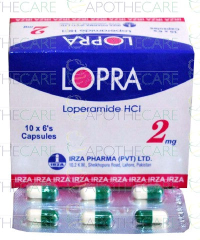 Lopra Cap 2mg 10x6's