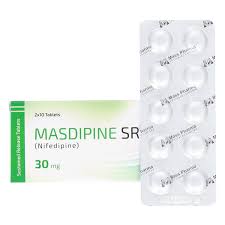 Masdipine SR Tab 30mg 2x10's