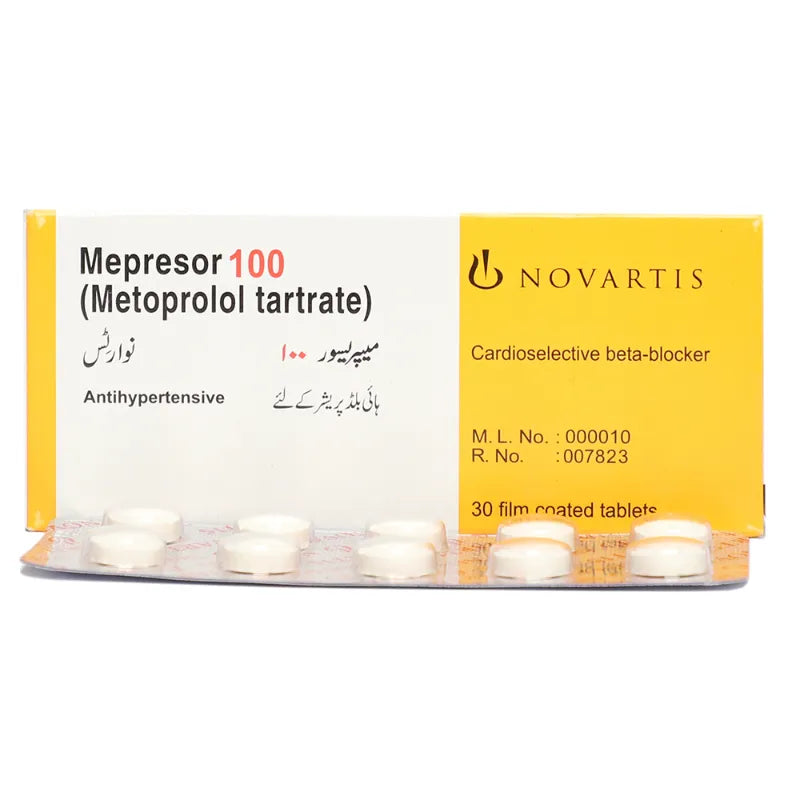 Mepresor Tab 100mg 3x10's