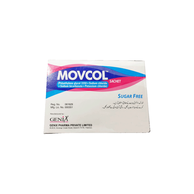 Movcol Sachet (Sugar Free) 10's