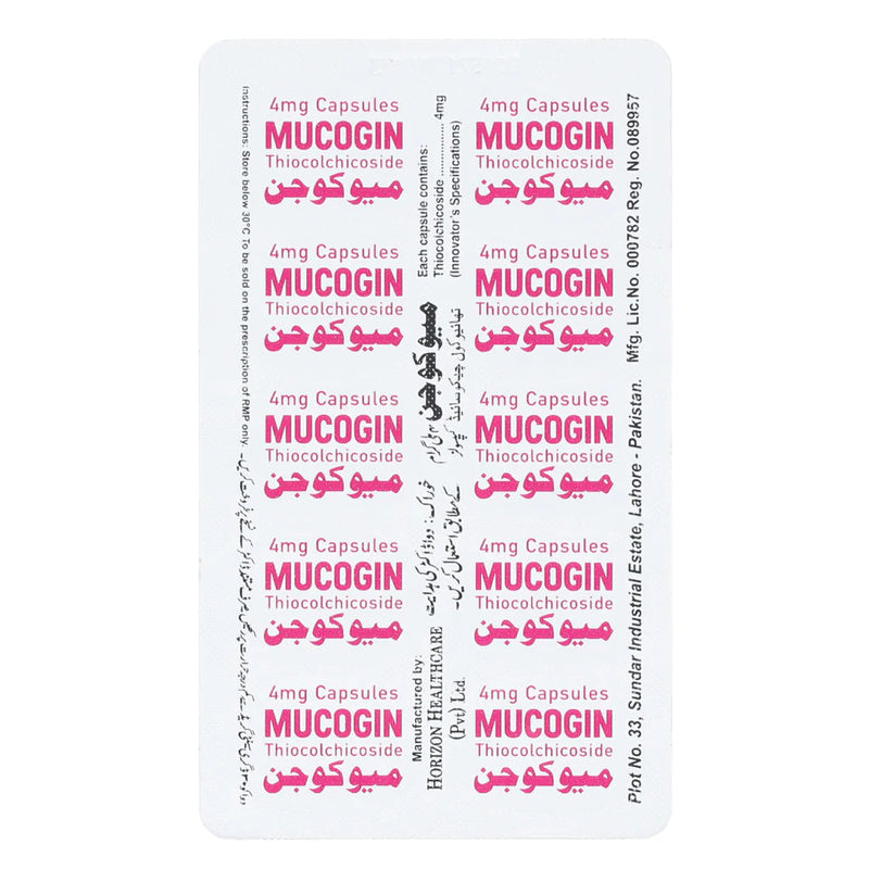 Mucogin Cap 4mg 30's