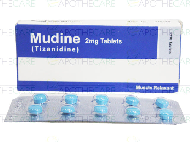 Mudine Tab 2mg 10's