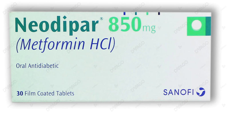 Neodipar Tab 850mg 3x10's