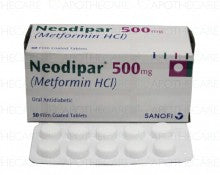 Neodipar Tab 500mg 5x10's