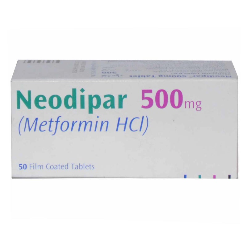 Neodipar Tab 500mg 5x10's