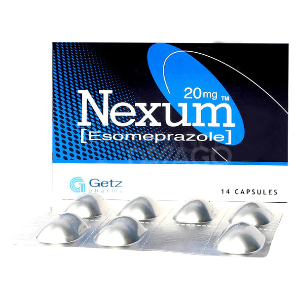 Nexum Cap 20mg 2x7's