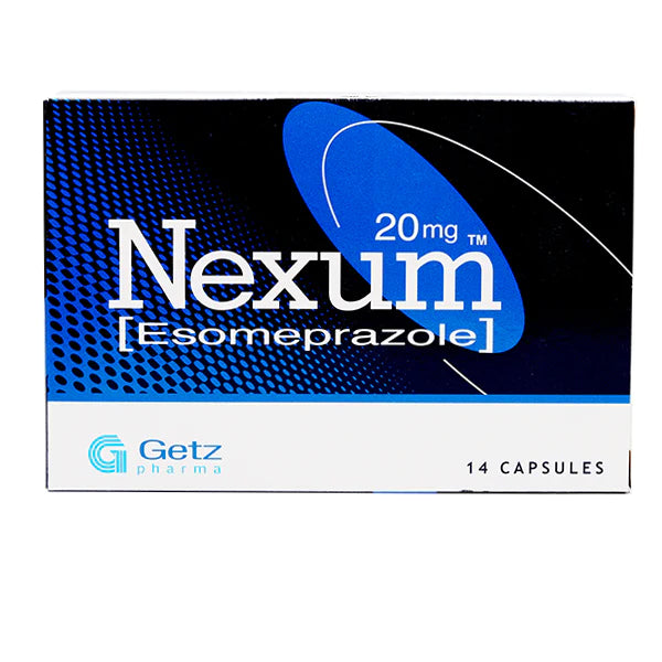 Nexum Cap 20mg 2x7's