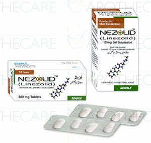 Nezolid Tab 600mg 12's