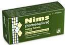 Nims Tab 100mg 2x10's