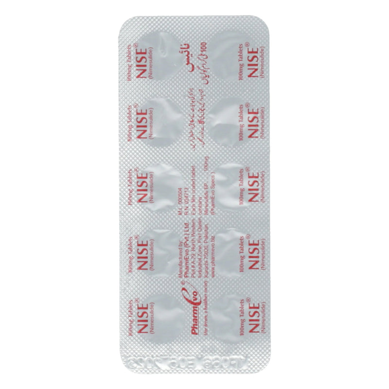 Nise Tab 100mg 20's