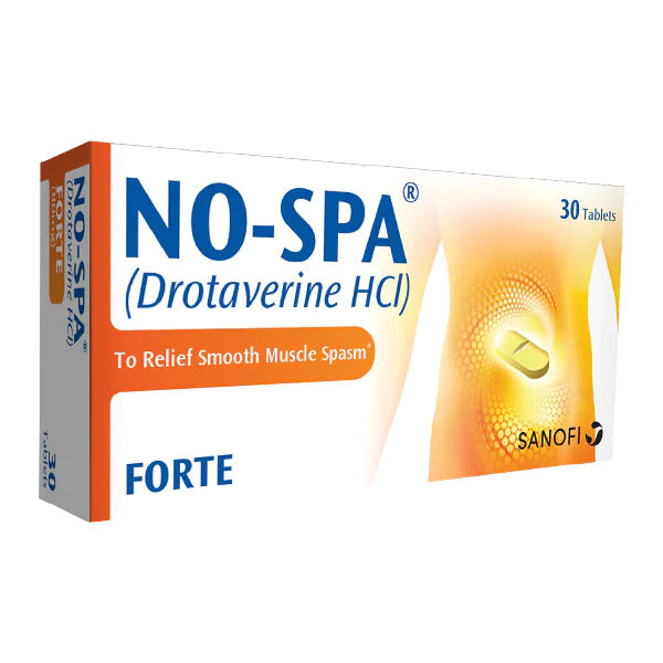 No-Spa Forte Tab 80mg 30's