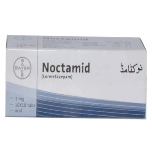 Noctamid Tab 1mg 1x10's