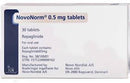 Novonorm Tab 0.5mg 30's